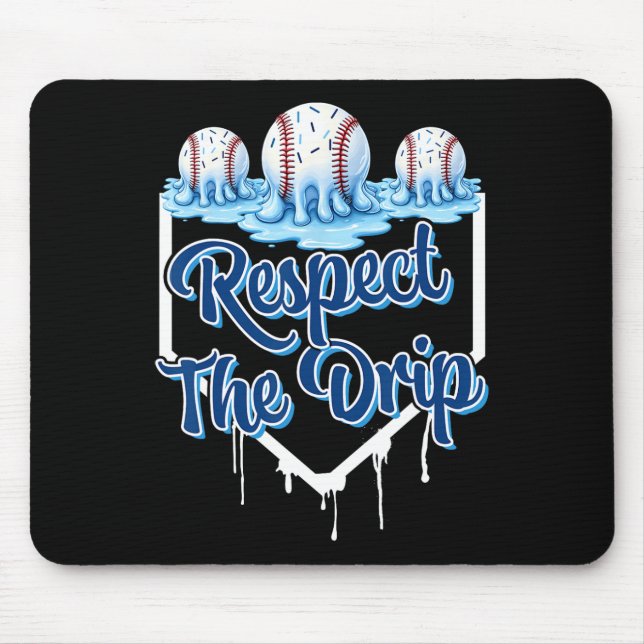 Mousepad Vender Rapazes Drip Sorvete Jovens Respeitam O Dr. (Frente)