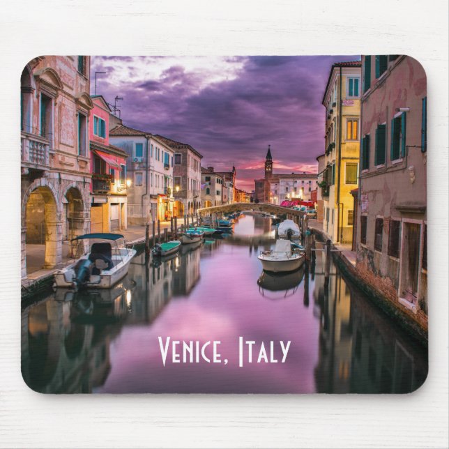 Mousepad Veneza, Itália Canal Cênico e Arquitetura Veneza (Frente)