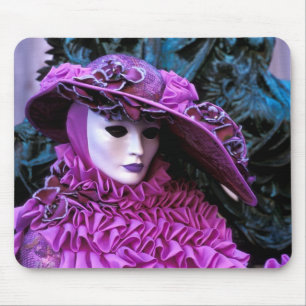 Mousepad Veneza, Italia (IT) - máscara do carnaval