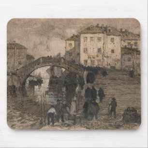 Mousepad Veneza, Itália (Paisagem Veneziana Vintage)