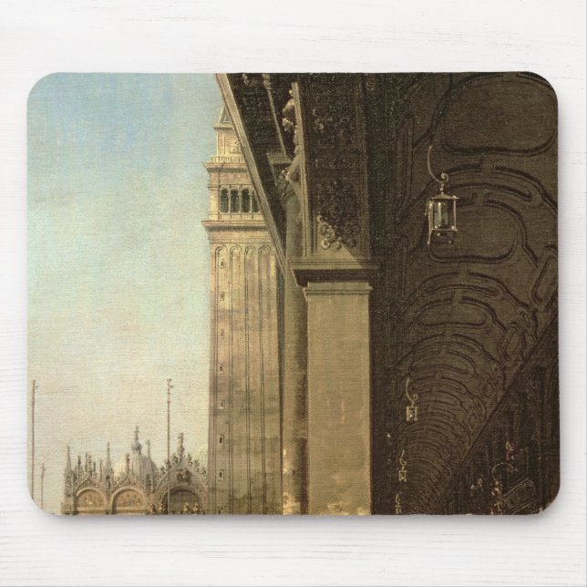 Mousepad Veneza: Praça di San Marco e a colunata (Frente)