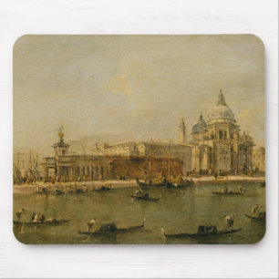 Mousepad Veneza saudação do della de Dogana e de Santa