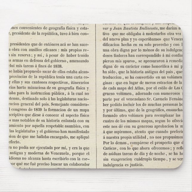 Mousepad Venezuela (Frente)