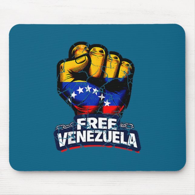 Mousepad Venezuela Flag Venezuela Libre 2026  (Frente)