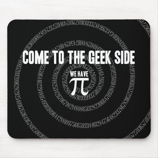 Mousepad Venha ao lado do Geek para Pi (Frente)