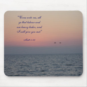 Mousepad "Venha até mim, todo o YE que trabalha…