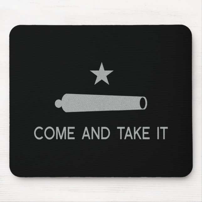 Mousepad Venha e assuma a bandeira ~ Texas (Frente)