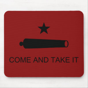 Mousepad Venha E Pegue! Sinalizador de batalha do estado do