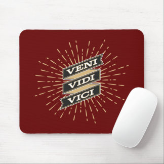 Mousepad Veni Vidi Vici Red