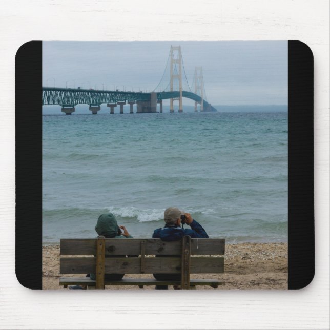 Mousepad Ver ponte Mackinac (Frente)