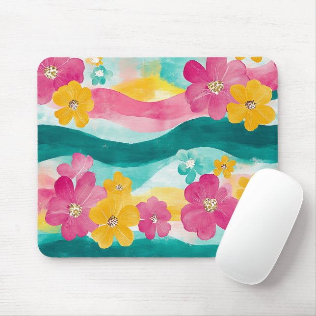 Mousepad Verão  (Com mouse)