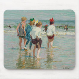 Mousepad Verão em Brighton Beach (por E.H. Potthast)