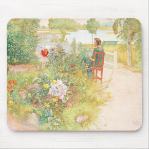 Mousepad Verão Em Sundborn Por Carl Larsson