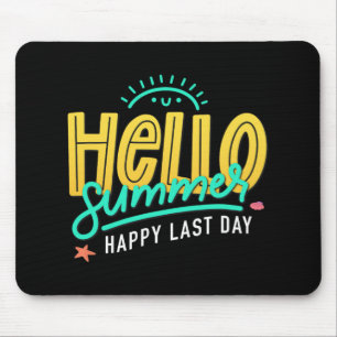 Mousepad Verão Feliz Último Dia De Aula Professor Aluno