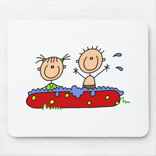 Mousepad Verão na piscina (Frente)