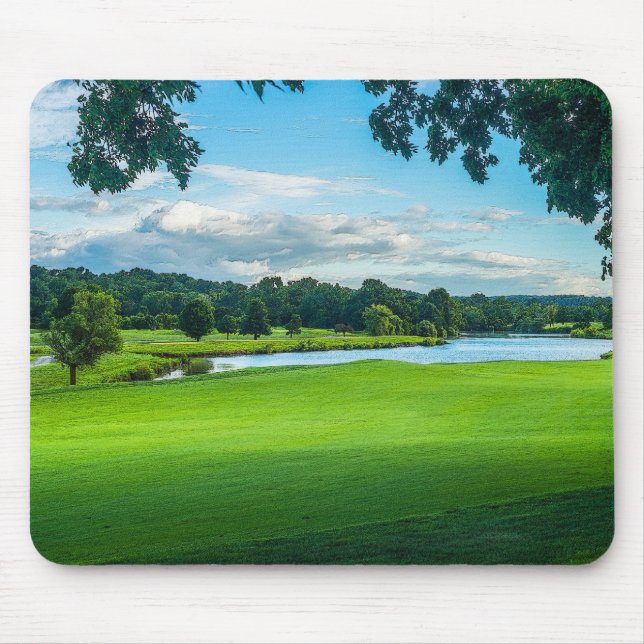 Mousepad Verão No Curso De Golfe (Frente)