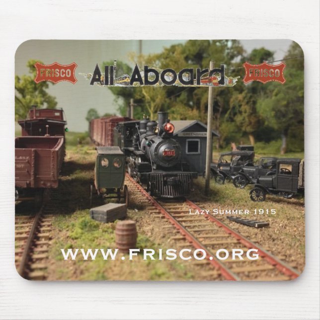 Mousepad Verão preguiçoso 1915   Greenbrier, MO (Frente)