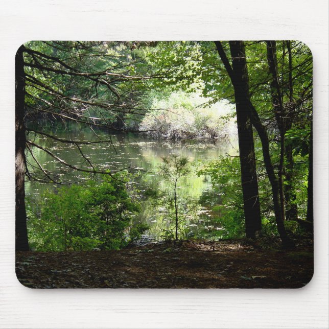 Mousepad Verão tardio em Walden Pond (Frente)