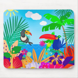 Mousepad Verão tropical