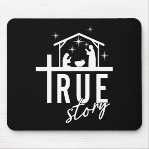 Mousepad Verdadeira História De Jesus Nascimento Da Cena Da
