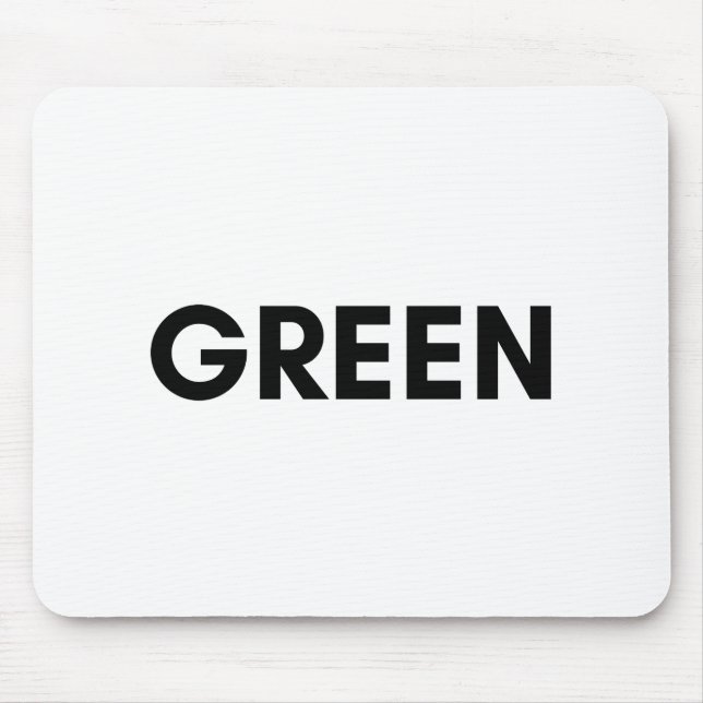 Mousepad verde (Frente)