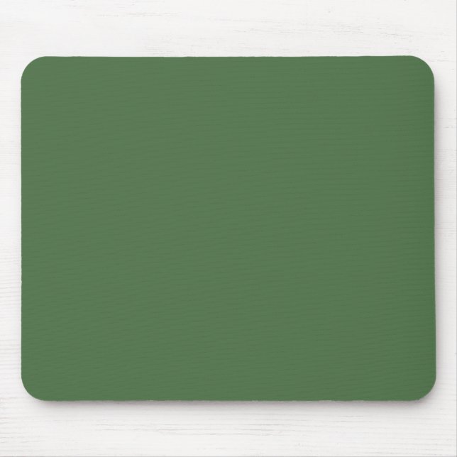 Mousepad verde alcachofra (cor sólida) (Frente)