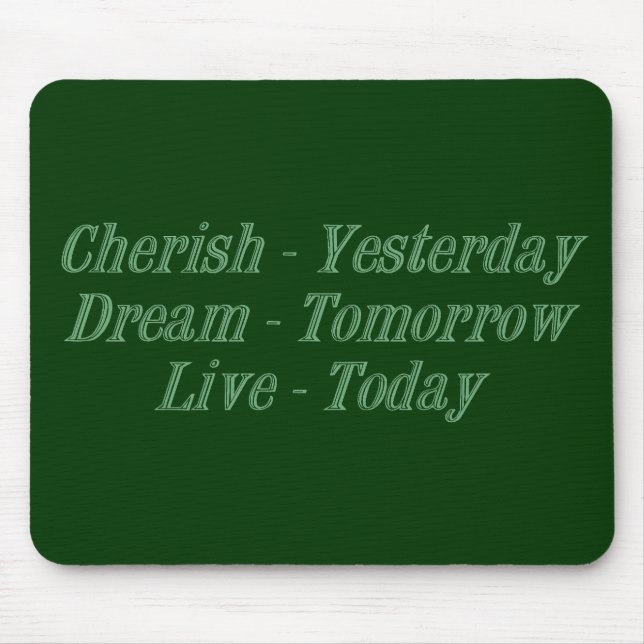 Mousepad Verde-cereja (Frente)