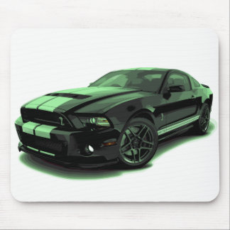 Mousepad Verde da GT 500 do mustang