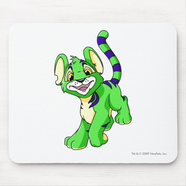 Mousepad Verde de Kougra (Frente)