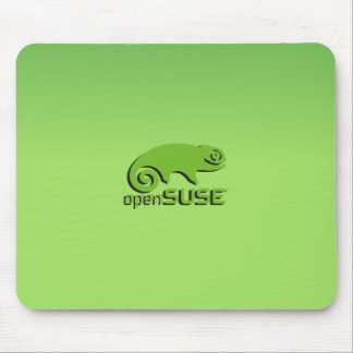 Mousepad Verde de OpenSuse Linux