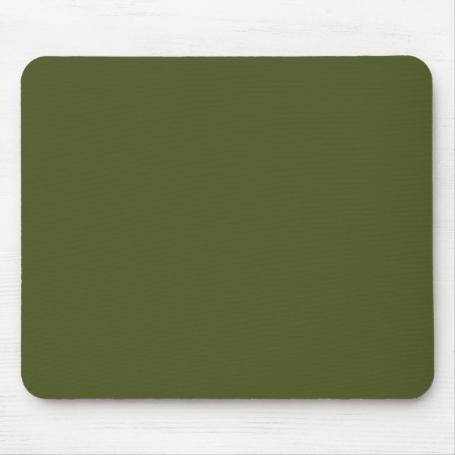 Mousepad Verde-do-exército (cor sólida) (Frente)