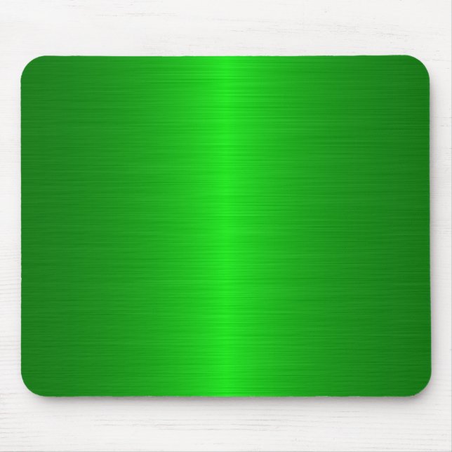 Mousepad verde escovado (Frente)