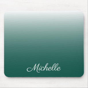 Mousepad Verde-gradiente ombre personalizado