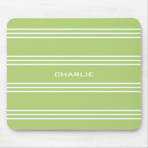 Mousepad Verde limão Banda monográfica personalizada