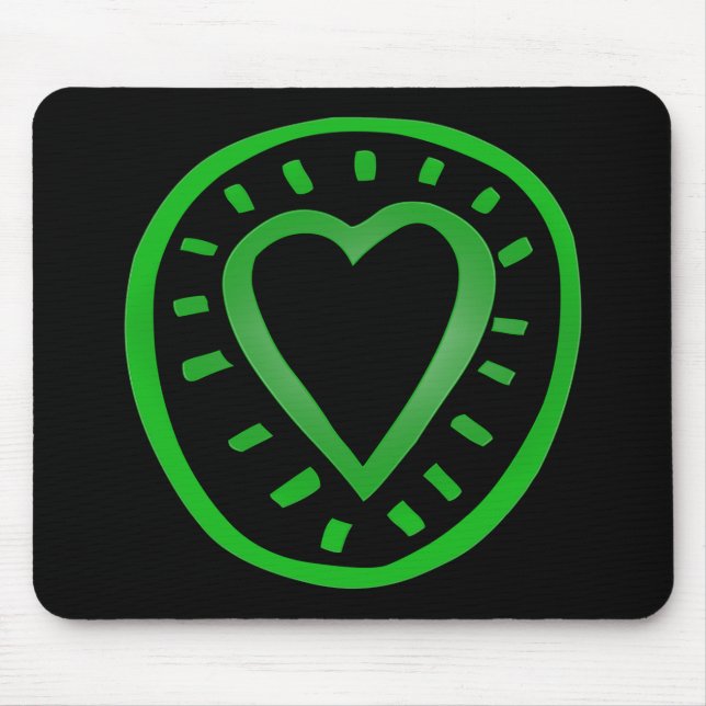Mousepad Verde Preto 2 (Frente)