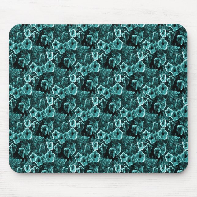Mousepad Verde Profundo do Mar... (Frente)