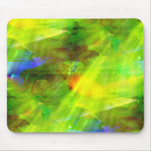 Mousepad verde sem emenda abstrato do fundo da cor, amarelo
