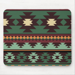 Mousepad Verde tribal sudoeste