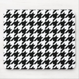 Mousepad Verificação de Tonalidade Preta e Branca