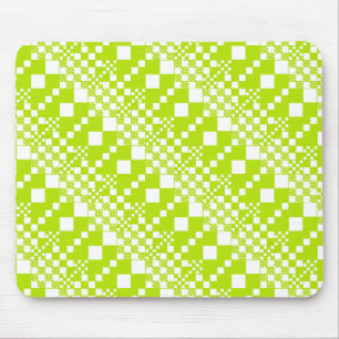 Mousepad Verificado, Verificações - Verde limão e branco