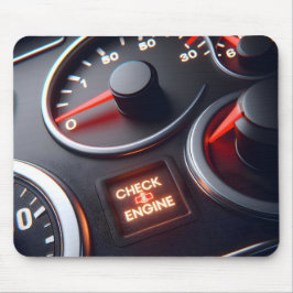 Mousepad Verificar Luz do Motor no Painel