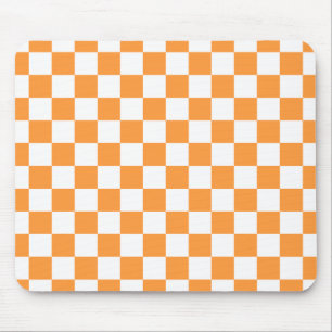 Mousepad Verificar padrão do Conselho branco x laranja