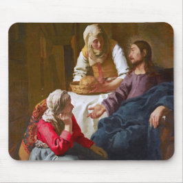 Mousepad Vermeer - Cristo na Casa de Martha e Mary