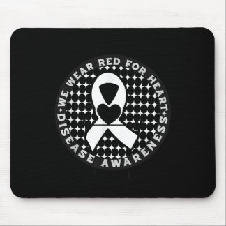 Mousepad Vermelho - A Consciência Americana da Saúde Cardía