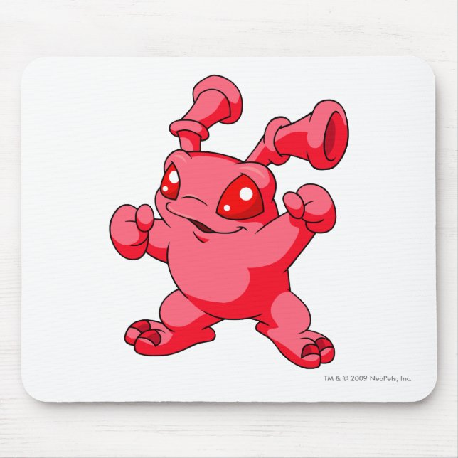 Mousepad Vermelho de Grundo (Frente)