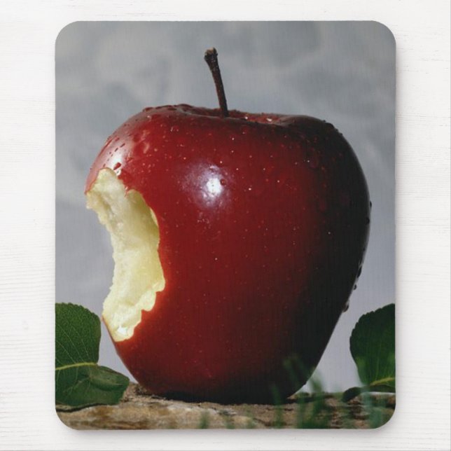 Mousepad Vermelho - delicioso (Frente)