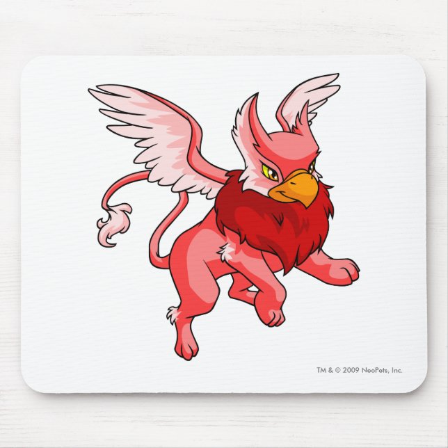 Mousepad Vermelho do Eyrie (Frente)