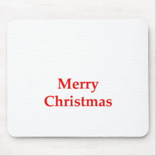 Mousepad Vermelho do Feliz Natal os presentes de Zazzle do 