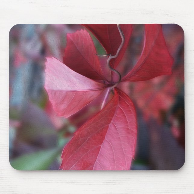 Mousepad Vermelho do outono (Frente)