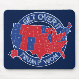 Mousepad Vermelho do presidente Eleger Trunfo Vencimento